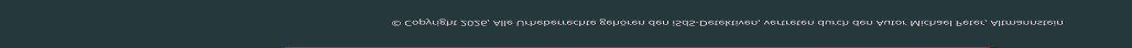 � Copyright 2026, Alle Urheberrechte geh�ren den iSdS-Detektiven, vertreten durch den Autor Michael Peter, Altmannstein